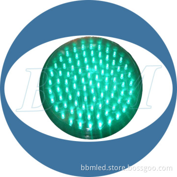 Wireless Controlled Reflectors LED Module Traffic Light with Green Color